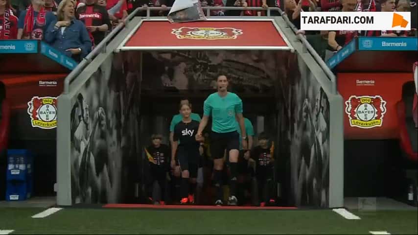 خلاصه بازی بایرلورکوزن 2-1 آگزبورگ (بوندسلیگا - 2023/24)