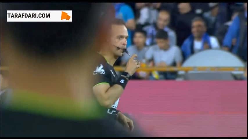 گل سعید واسعی به استقلال (استقلال 1-2 مس رفسنجان)