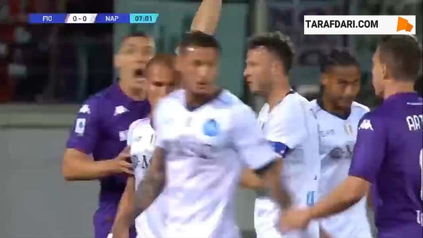 گل های بازی فیورنتینا 2-2 ناپولی (سری آ - 2023/24)