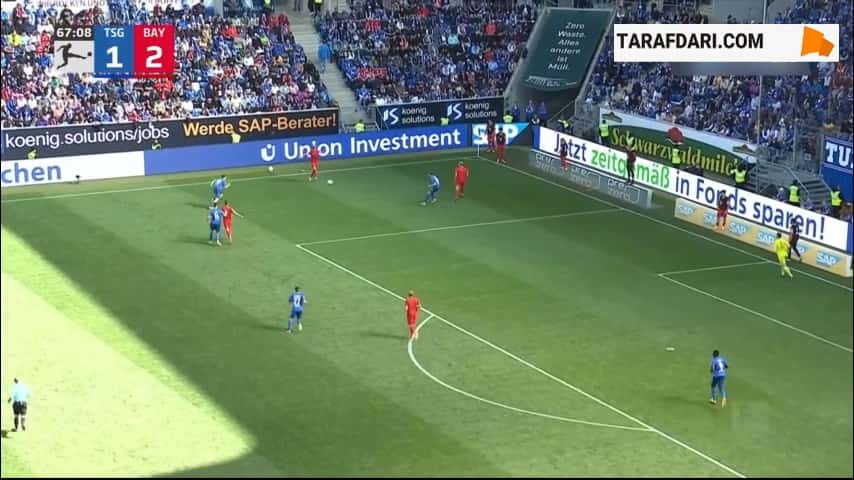 گل آندری کراماریچ به بایرن مونیخ (هوفنهایم 2-2 بایرن مونیخ)