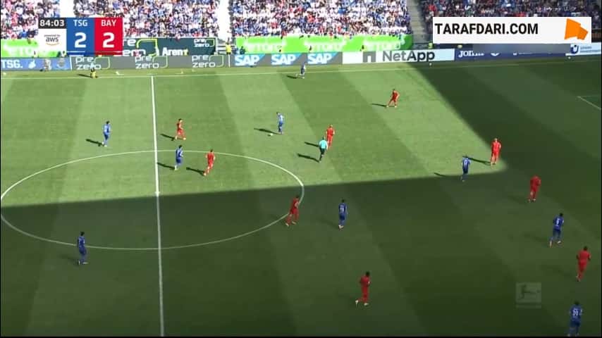 گل دوم آندری کراماریچ به بایرن مونیخ (هوفنهایم 3-2 بایرن مونیخ)