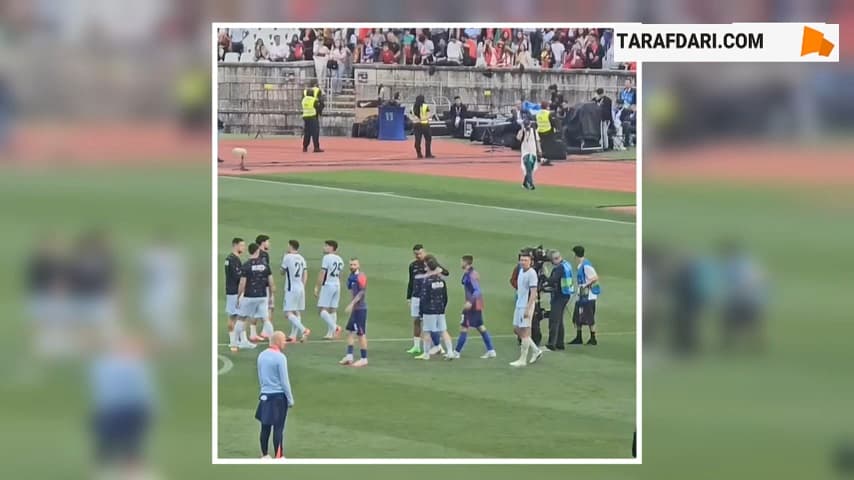 ملاقات رونالدو و مودریچ در حاشیه دیدار دوستانه پرتغال و کرواسی / فیلم