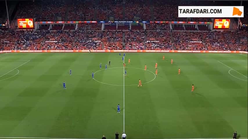 پیروزی پر گل هلند مقابل بوسنی در لیگ ملتهای اروپا