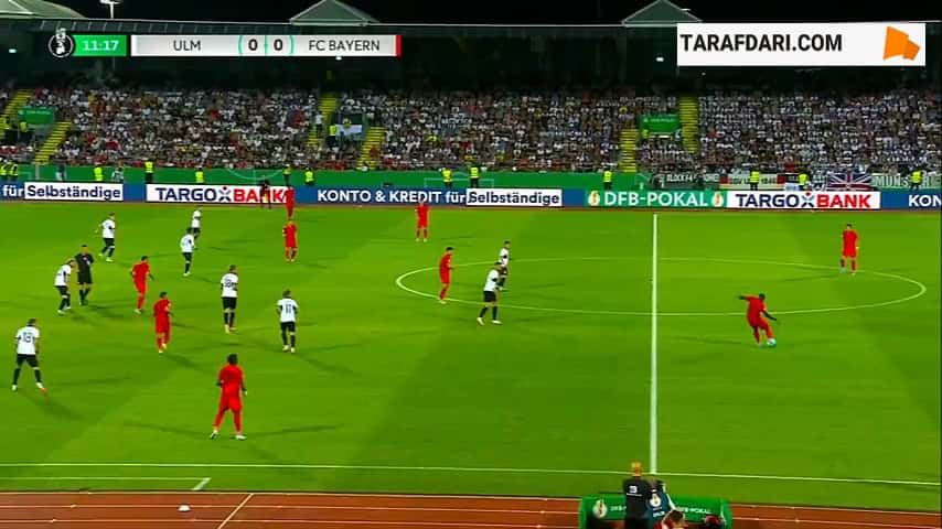 گل توماس مولر به اولم (اولم 0-1 بایرن مونیخ)