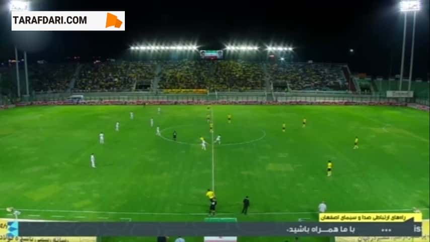 پیروزی سپاهان مقابل ملوان