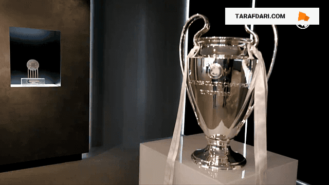 اضافه شدن پانزدهمین جام قهرمانی لیگ قهرمانان اروپا به موزه رئال مادرید توسط پرز
