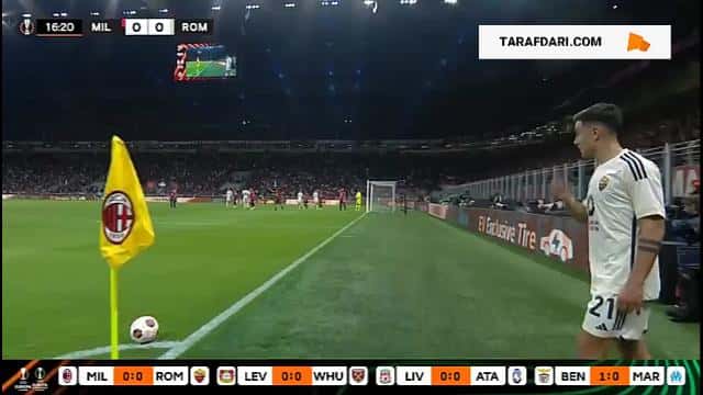 گل مانچینی به میلان (میلان 0-1 آاس رم)