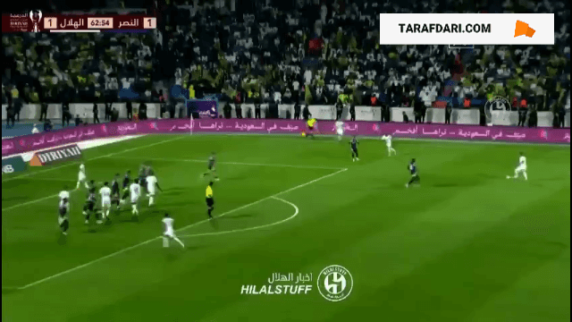 گل الکساندر میتروویچ به النصر (النصر 1-2 الهلال)