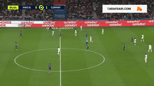 گل راموس به کلرمون فوت (پاری سن ژرمن 1-1 کلرمون فوت)