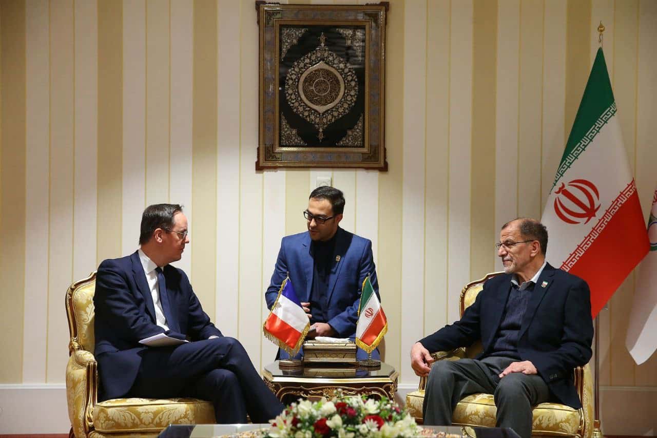 دیدار مسئولان کمیته ملی المپیک با سفیر فرانسه در ایران