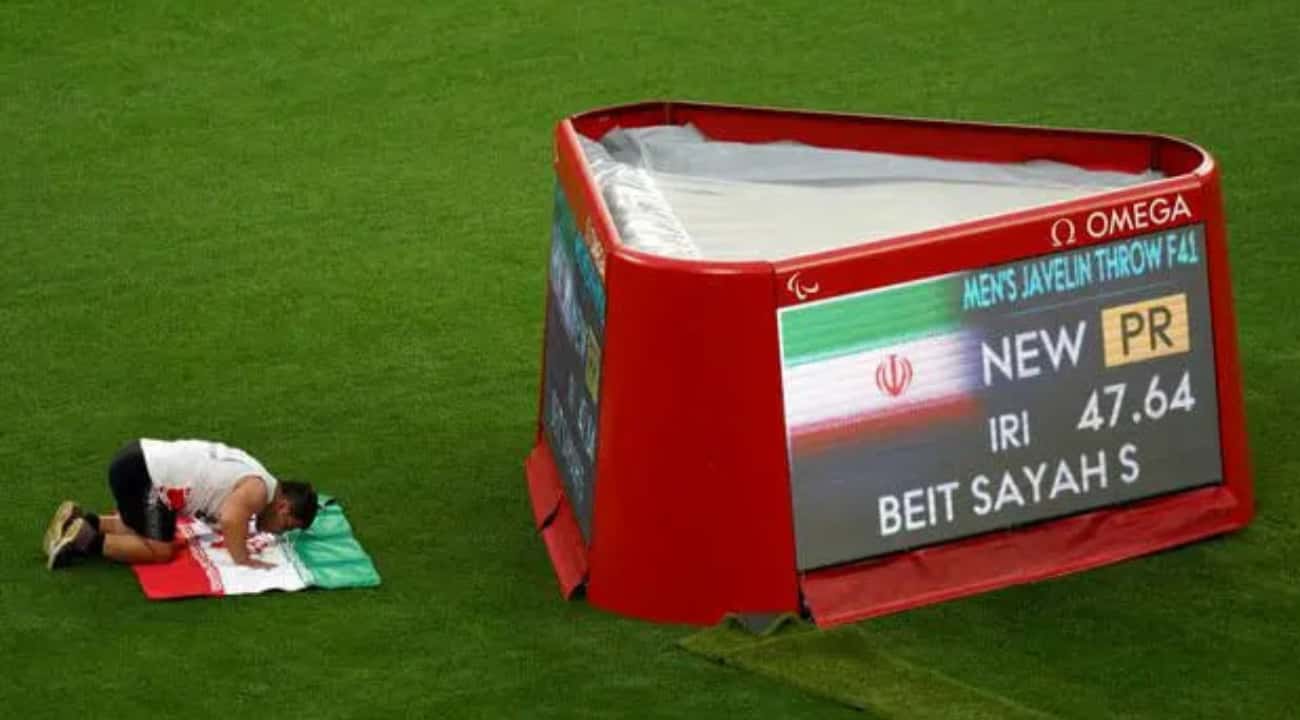 صادق بیت سیاح پس از رکوردشکنی در پارالمپیک پاریس 2024