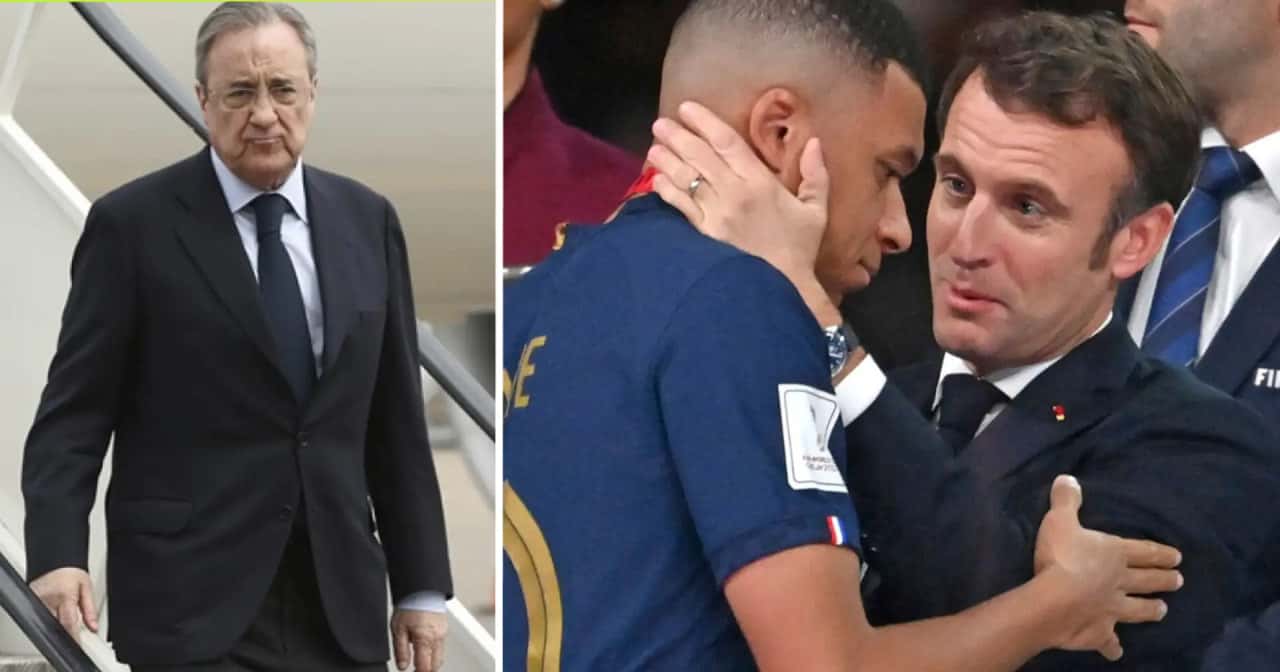 فلورنتینو پرز - رئیس رئال مادرید و رئیس جمهور فرانسه