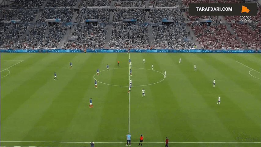 برتری 3-0 فرانسه مقابل آمریکا در المپیک 2024