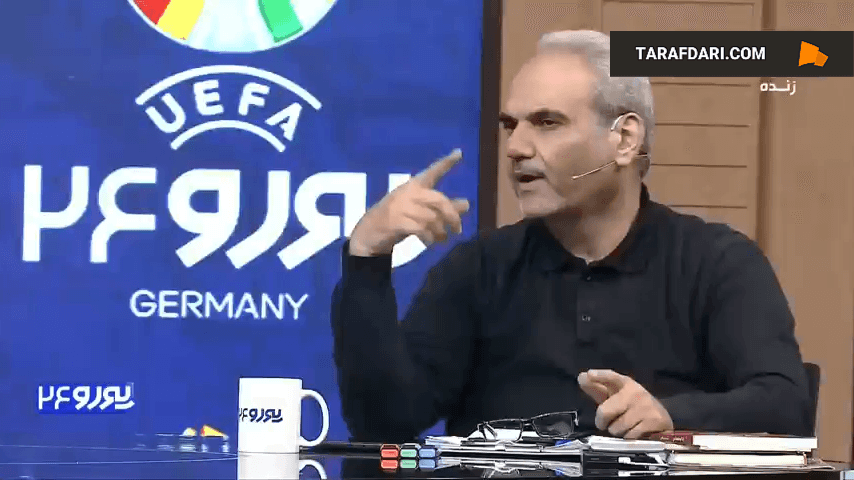 بحث جواد خیابانی و خداداد عزیزی در آنتن زنده