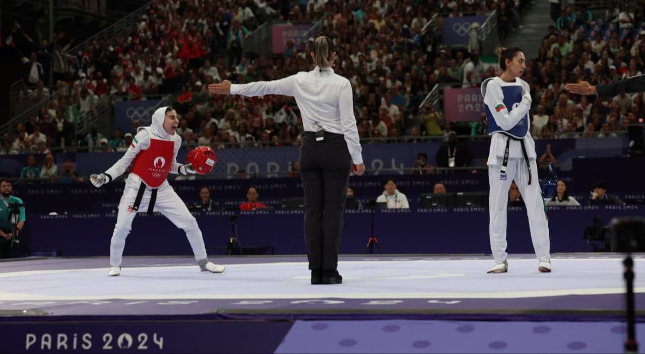 ناهید کیانی و کیمیا علیزاده در المپیک 2024