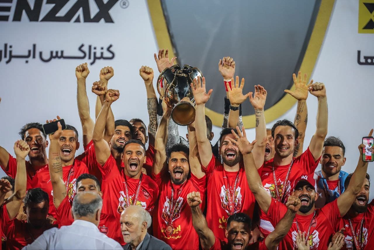 قهرمانی پرسپولیس در لیگ برتر ایران