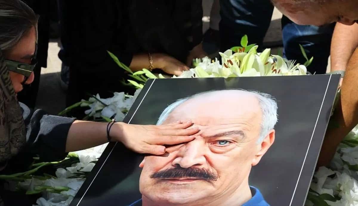 مرام خاکسپاری سعید راد - بهشت زهرا