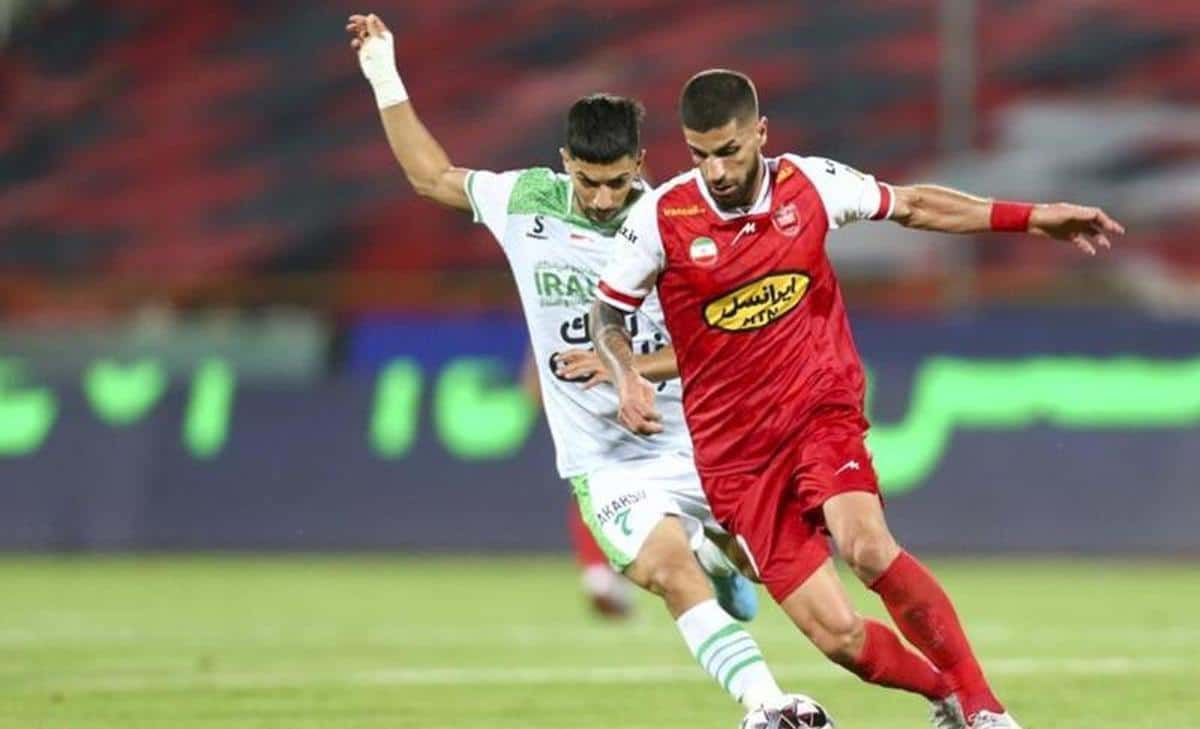 عکس از بازی پرسپولیس و ذوب آهن
