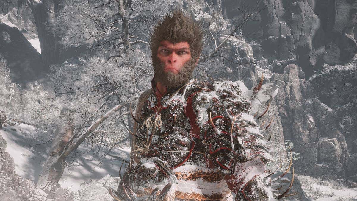 شخصیت ووکونگ یا پادشاه میمونها در بازی BLACK MYTH: WUKONG