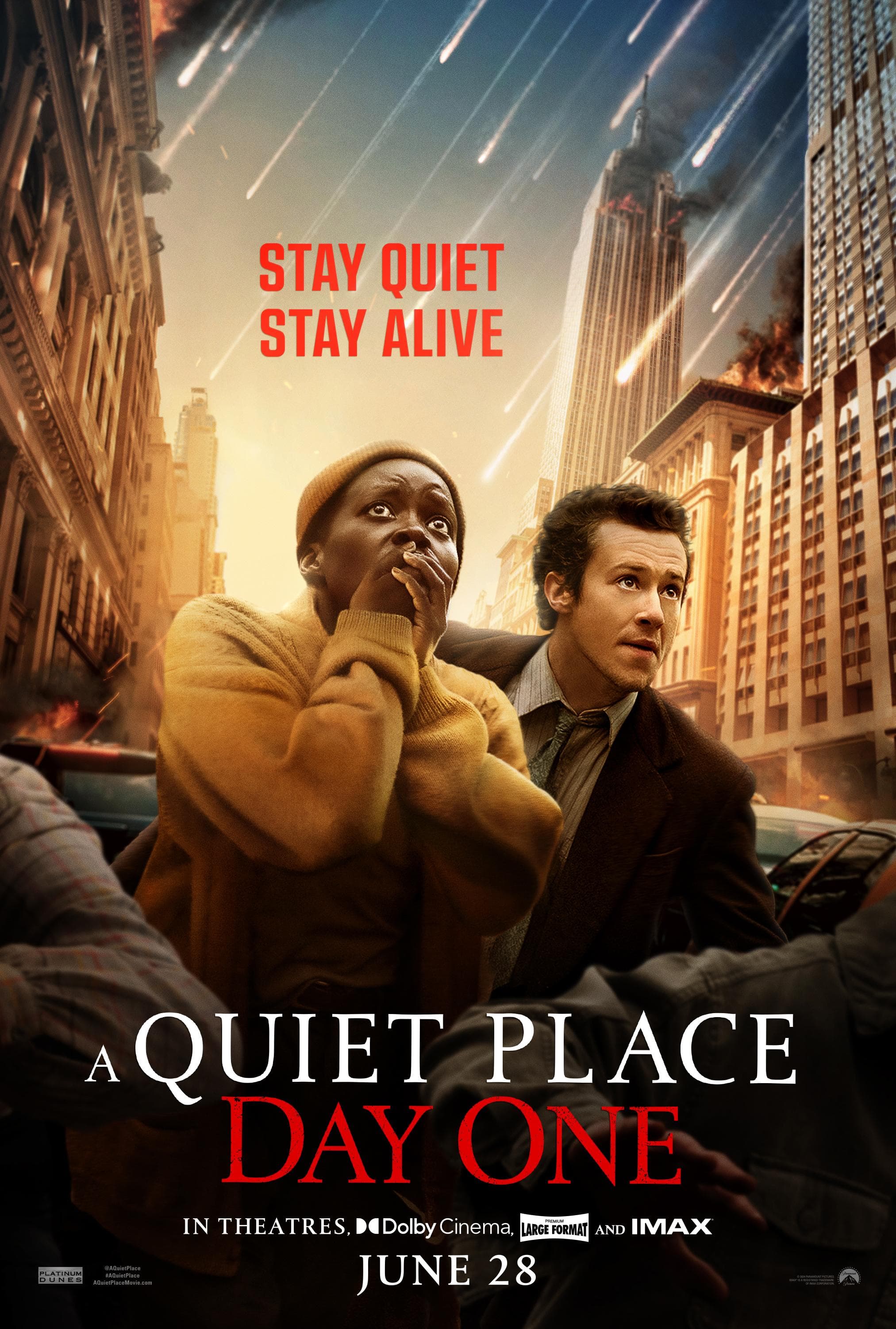 دانلود فیلم یک مکان ساکت: روز اول A Quiet Place: Day One دوبله فارسی