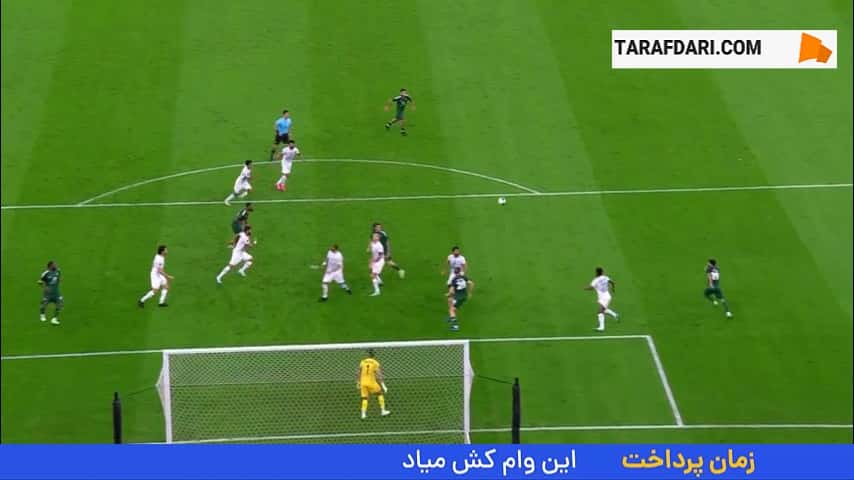 گل ایوان تونی به استقلال از روی نقطه پنالتی (الاهلی عربستان 1-1 استقلال)