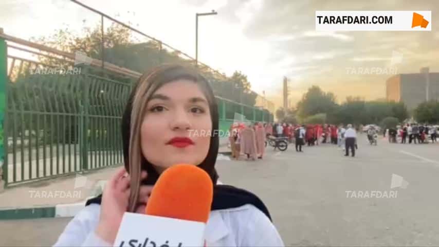 هوادار خانم پرسپولیس: شعاری که دوست دارم قابل پخش نیست؛ یک بازیکن تیم ما از کل بازیکنان الاهلی بهتر بود