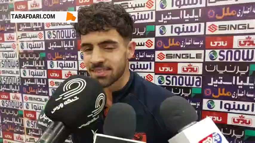 محمد اکبری زننده گل مس رفسنجان: ممنونم از نویدکیا، او از تاکتیکهای تراکتور به ما گفته بود / فیلم