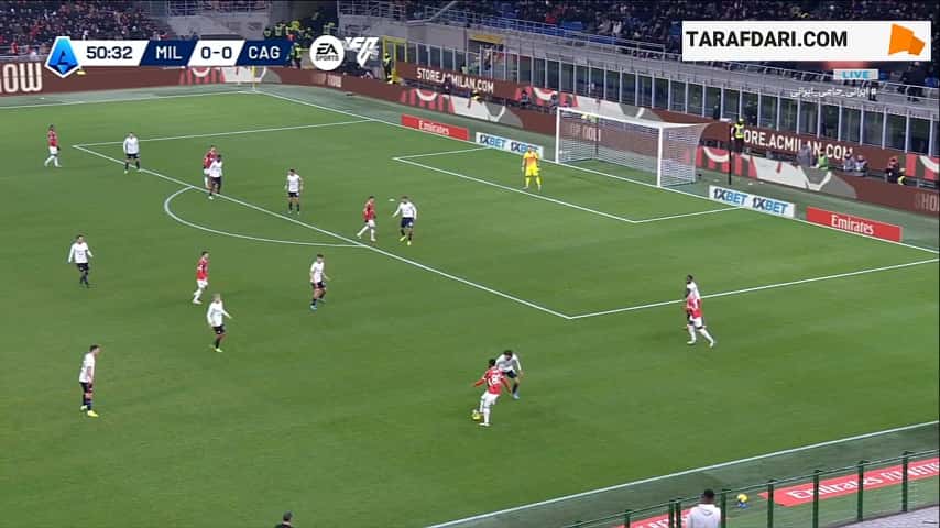 گل آلوارو موراتا به کالیاری (میلان 1-0 کالیاری)