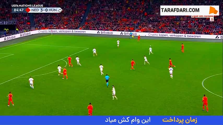 گل تئون کوپماینرس به مجارستان (هلند 4-0 مجارستان)