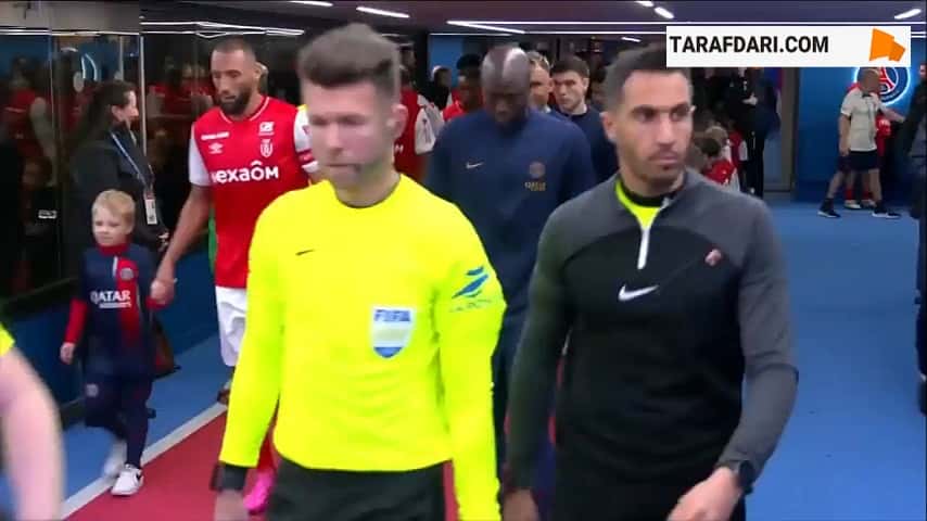 خلاصه بازی پاری سن ژرمن 2-2 رنس (لیگ یک فرانسه - 2023/24)