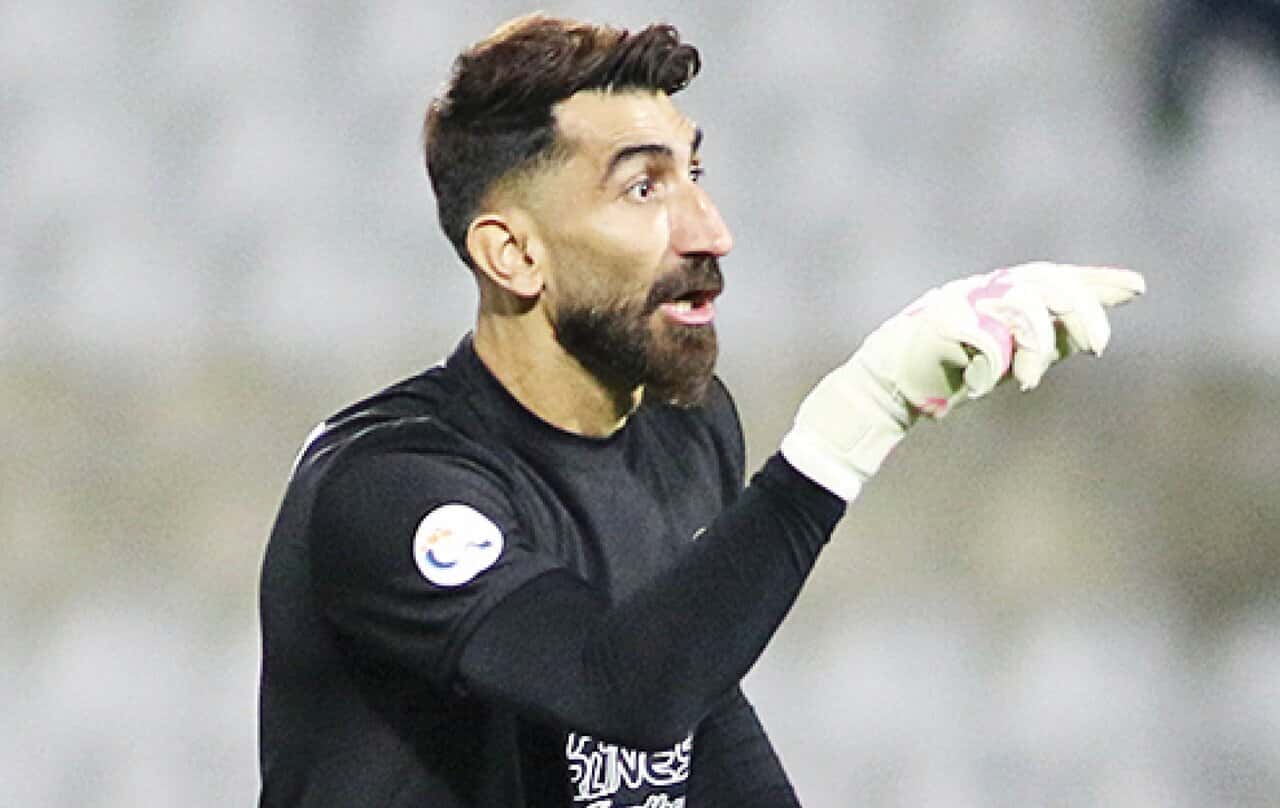 علیرضا بیرانوند - جام حذفی ایران - تراکتور - پرسپولیس - لیگ برتر فوتبال ایران