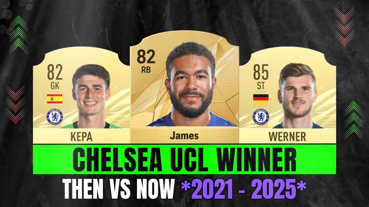 مقایسه ریتینگ - قهرمان لیگ قهرمانان - FIFA 21 - EA FC 25 - انگولو کانته - FUT کارت - تغییرات ریتینگ