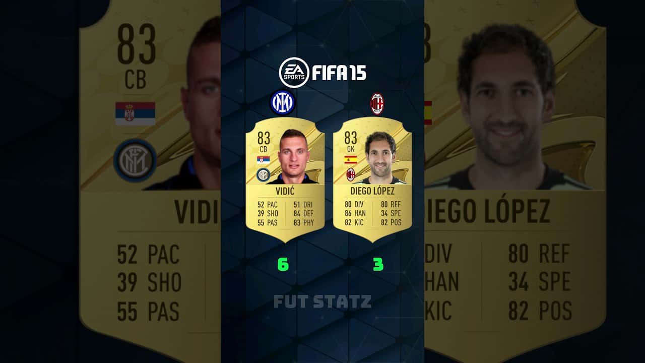 فیفا ۱۰ - EA-FC-25 - ریتینگ بازیکنان - فیفا میلان - فیفا اینتر - دربی میلان - کاکا - لائوتارو-مارتینز - زلاتان - رافائل-لیائو - بهترین-کارت