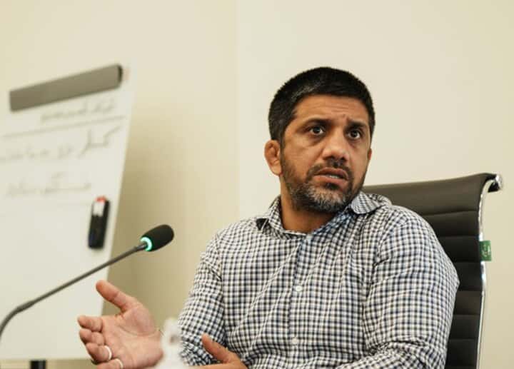 لحظات صمیمانه علیرضا دبیر با فرزند قهرمان کشتی آمریکا، جردن باروز
