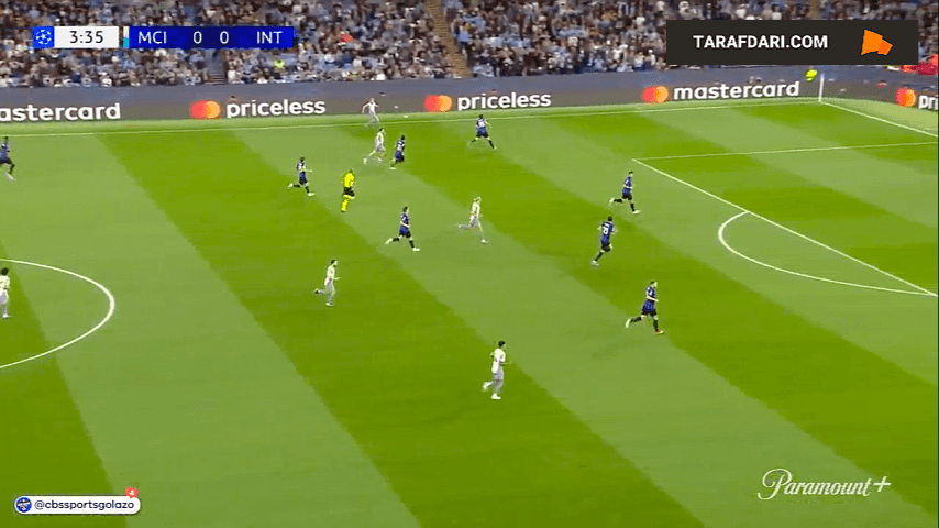 خلاصه بازی منچسترسیتی 0-0 اینتر (لیگ قهرمانان اروپا - ۲۵-۲۰۲۴)