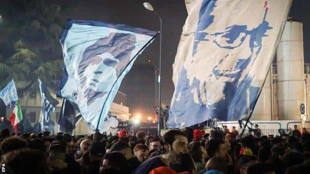 ششمین برد متوالی ناپولی - کونته و ناپولی - سری آ 2024-2025 - هواداران پرشور ناپولی - جایگاه ناپولی در جدول سری آ