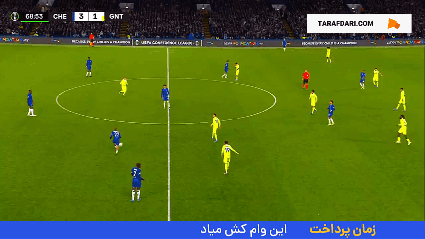 گل کیرنان دوزبری هال به خنت (چلسی 4-1 خنت)