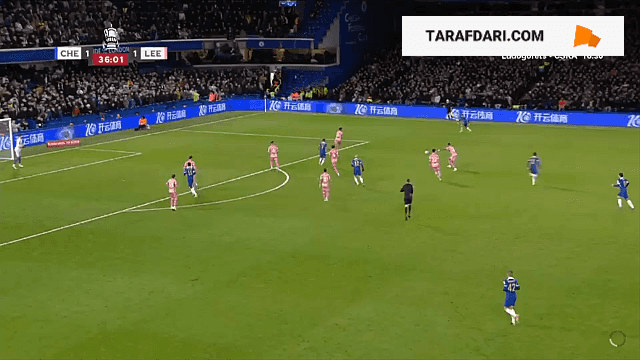گل مودریک به لیدز (چلسی 2-1 لیدز یونایتد)