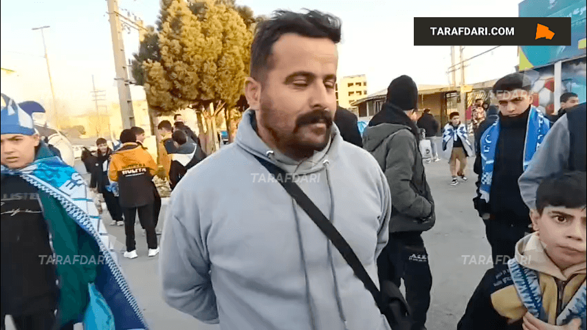 صحبتهای هواداران سپاهان - بازی استقلال و سپاهان - لیگ برتر فوتبال ایران - هفته پانزدهم لیگ برتر - ورزشگاه شهر قدس - گزارش اختصاصی طرفداری - پیشبازی استقلال سپاهان - نتیجه بازی استقلال سپاهان