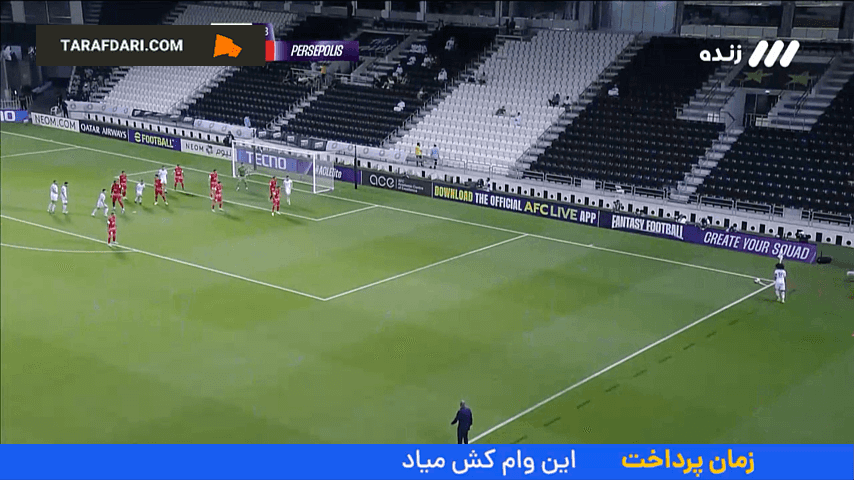 گل اوریبه به پرسپولیس (السد ۱-۰ پرسپولیس)