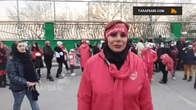 هواداران خانم پرسپولیس - حواشی پرسپولیس