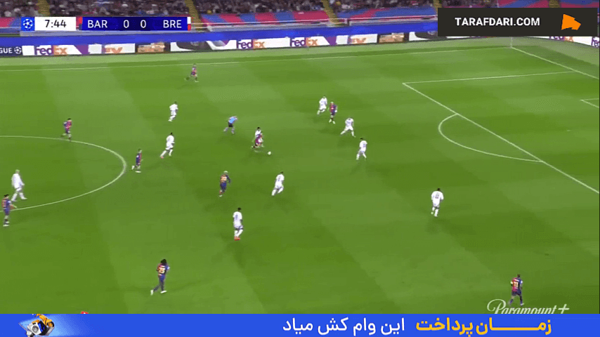 بارسلونا - برست - لیگ قهرمانان اروپا - خلاصه بازی