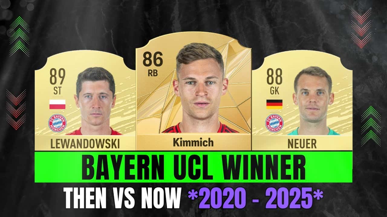 مقایسه ریتینگ - قهرمان لیگ قهرمانان - FIFA 20 - EA FC 25 - یوسوا کیمیش - FUT کارت - تغییرات ریتینگ