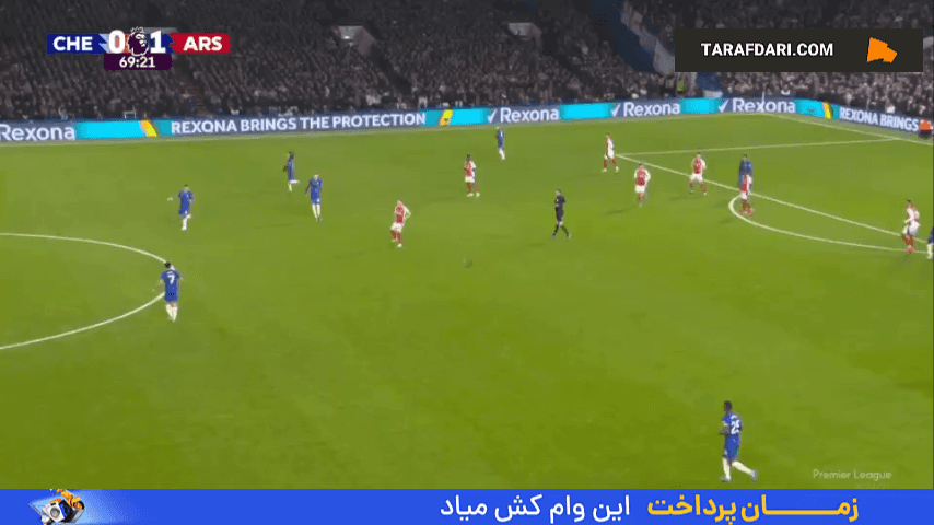گل زیبای پدرو نتو به آرسنال (چلسی 1-1 آرسنال)