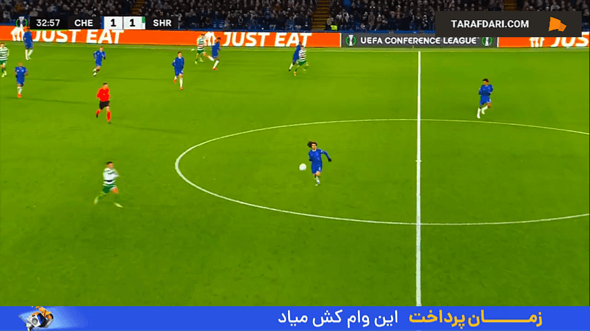 گل کیرنان دوزبری هال به شامروک روورز (چلسی 3-1 شامروک روورز)