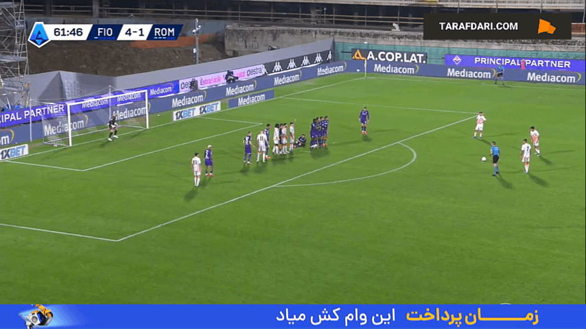 ضربه آزاد دیبالا و واکنش دیدنی دخیا