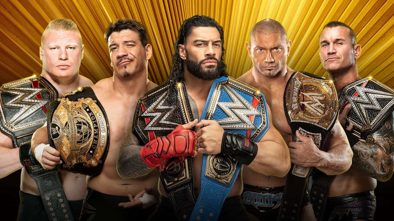 کمربند-WWE - قهرمانان-WWE - تاریخچه-کمربند-WWE - قهرمانان-کشتی-حرفهای - کمربند-قهرمانی-کشتی - برونو-سن-مارتینو - جان-سینا-قهرمانی - رسلمنیا - تاریخچه-کشتی-حرفهای - کشتی کج