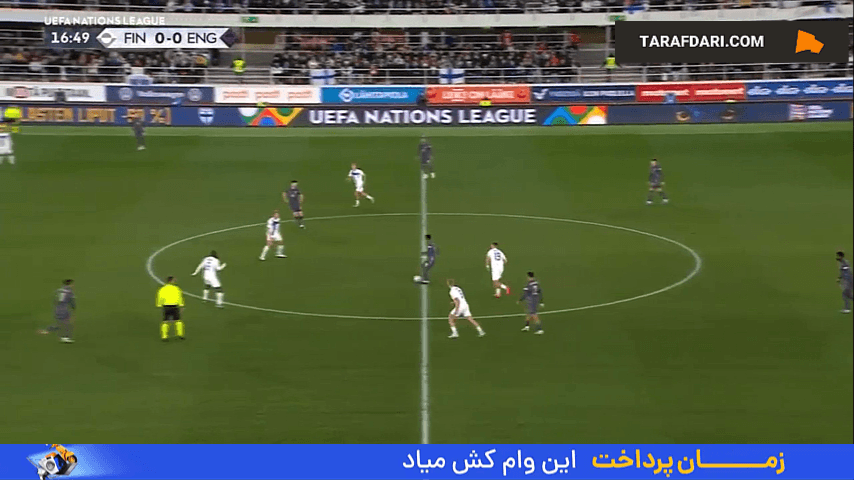 برتری انگلیس در خانه فنلاند