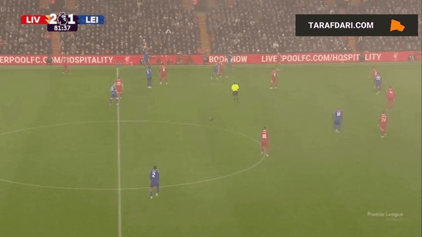 گل زیبای محمد صلاح به لسترسیتی (لیورپول 3-1 لسترسیتی)