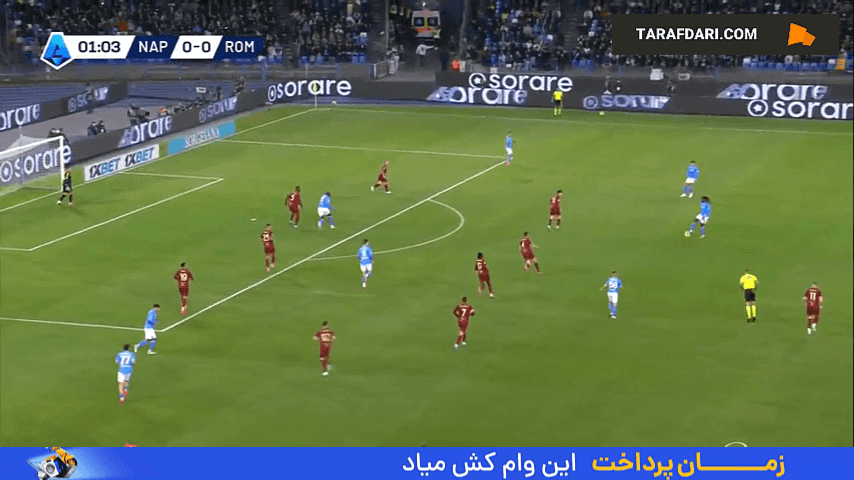 بازی ناپولی و رم در سری آ